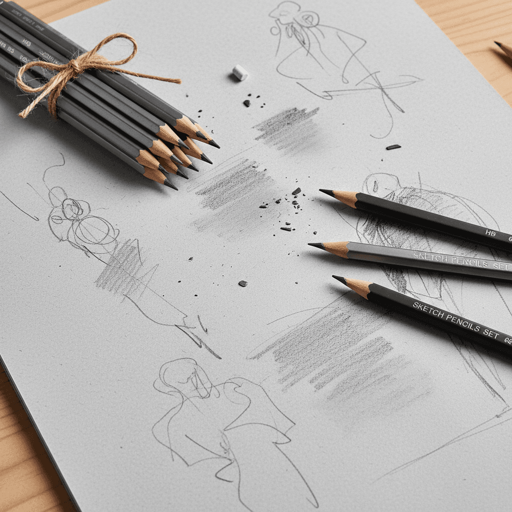 Sketch Pencils Set